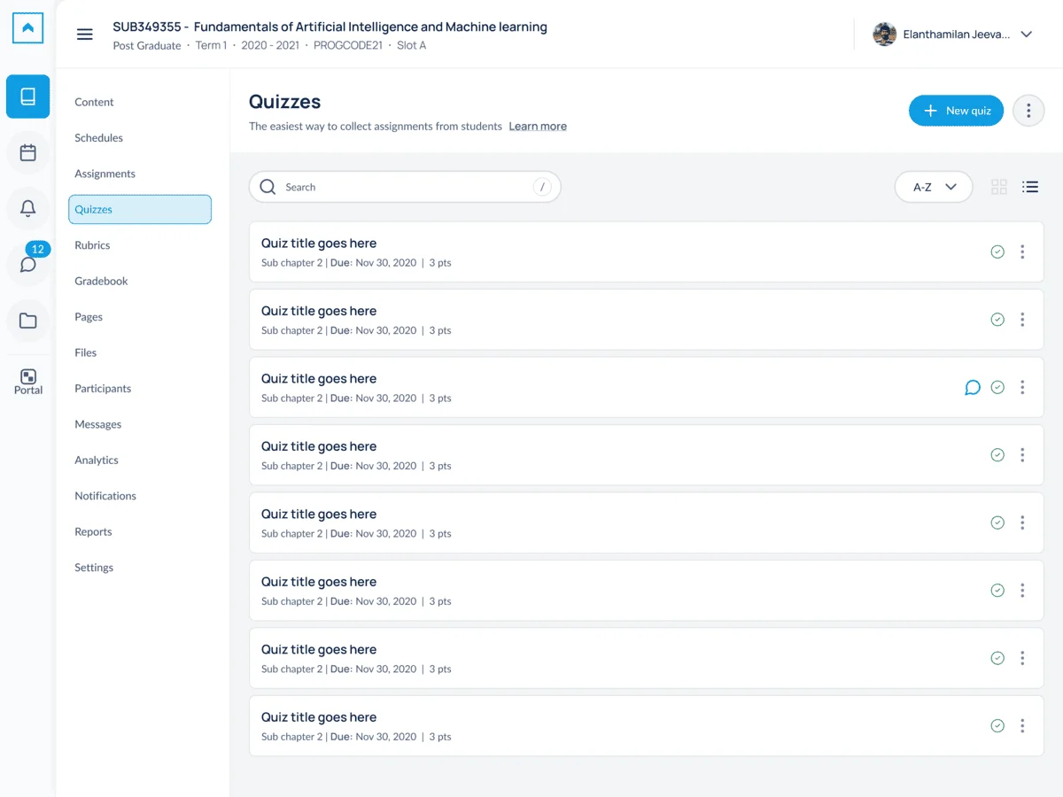Get real-time feedback.