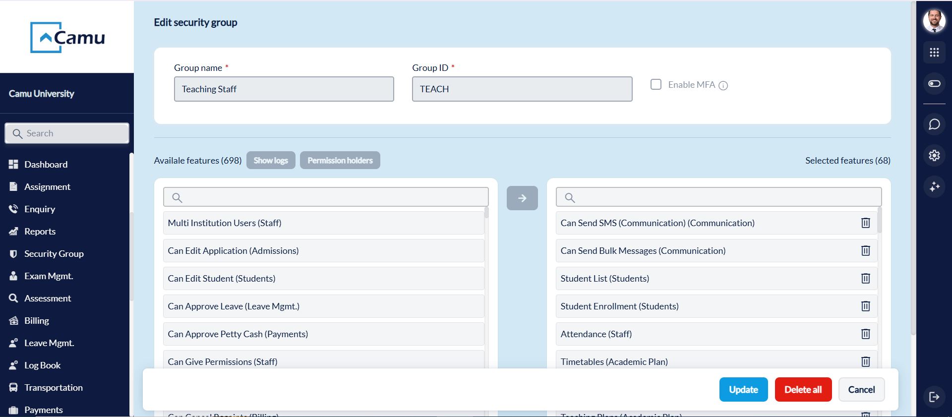 Role-Based Access Control